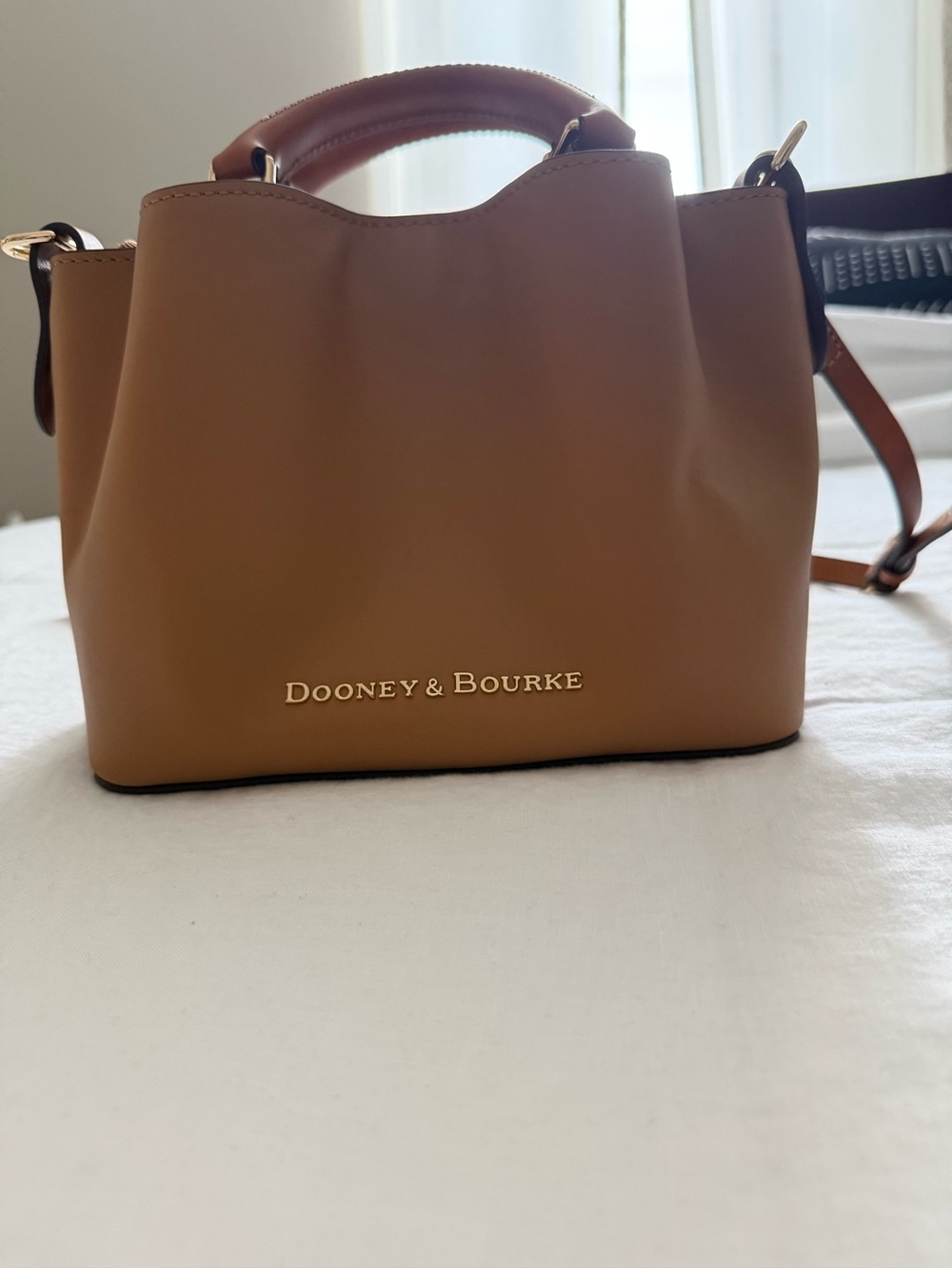 Dooney & Bourke Mini Barlow in Desert Leather, NWT
